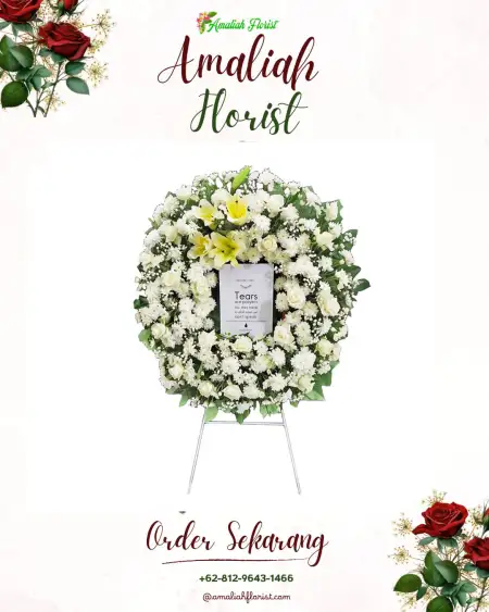 Krans Bunga Duka Sajingan Besar